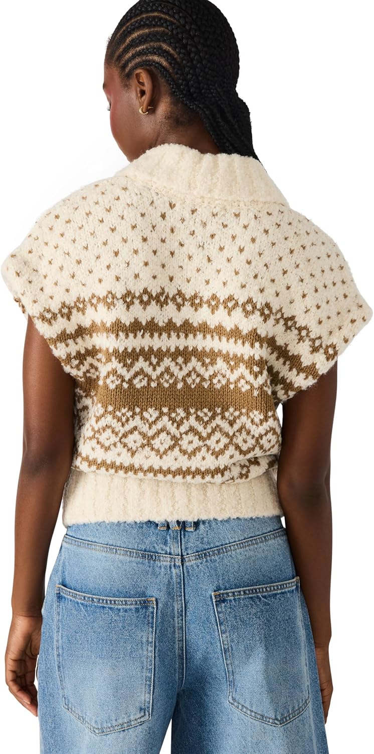 Steve Madden Womens Paulie Sweater Vest - Image 3