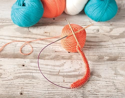 Miniatura 2 de Knit Picks Opciones Juego de agujas de tejer intercambiables de madera - US 4-11 (Sunstruck)