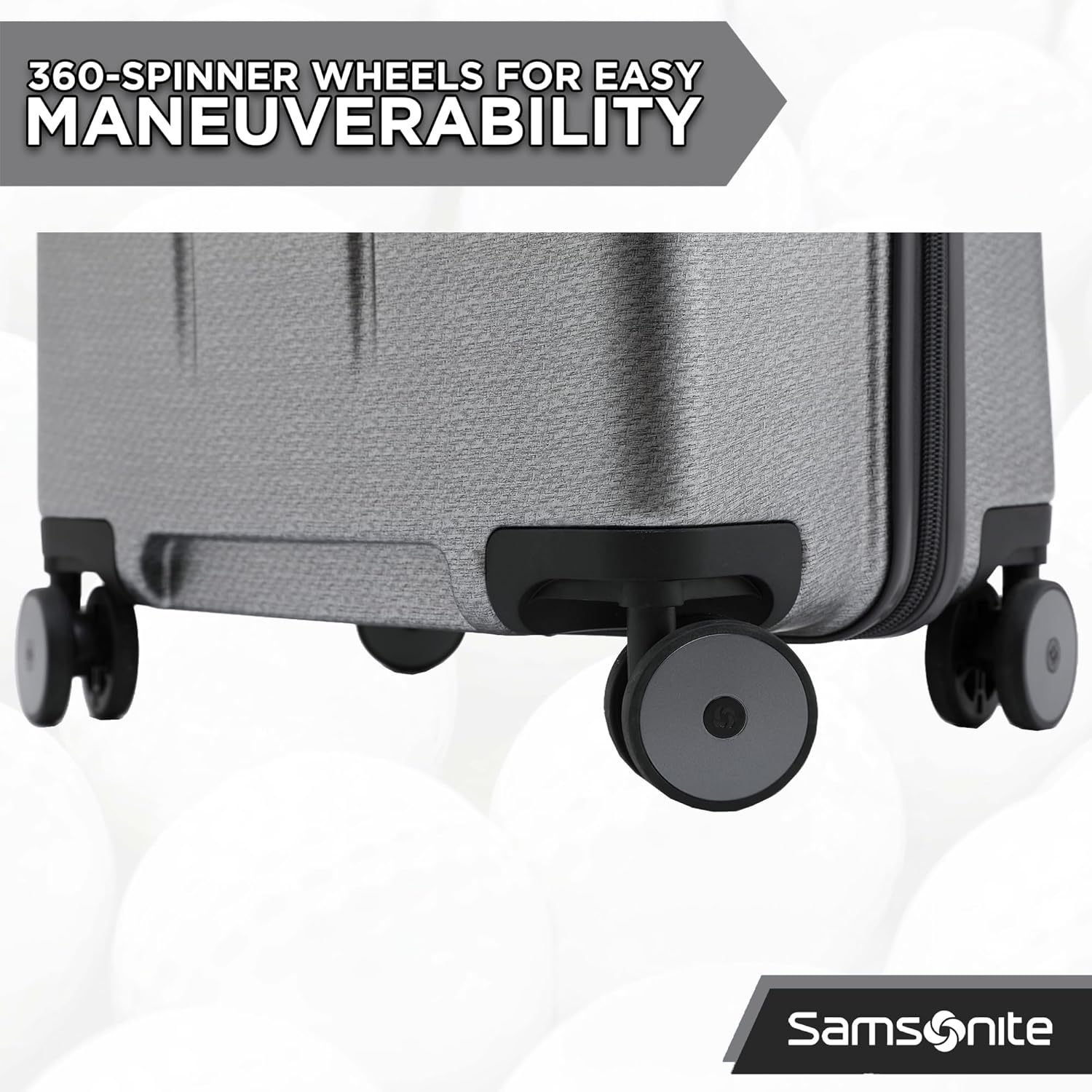 Samsonite Tour Classic Golf Hard Case Golf Travel Bag, Lightweight & Durable ABS Shell, 360 Degree Multi-Directional Wheels