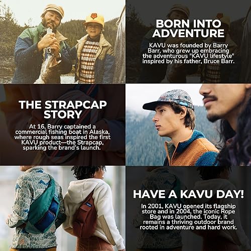Miniatura 7 de KAVU - Bolso cruzado con correa de cuerda, maleta para senderismo, campamento y viajes