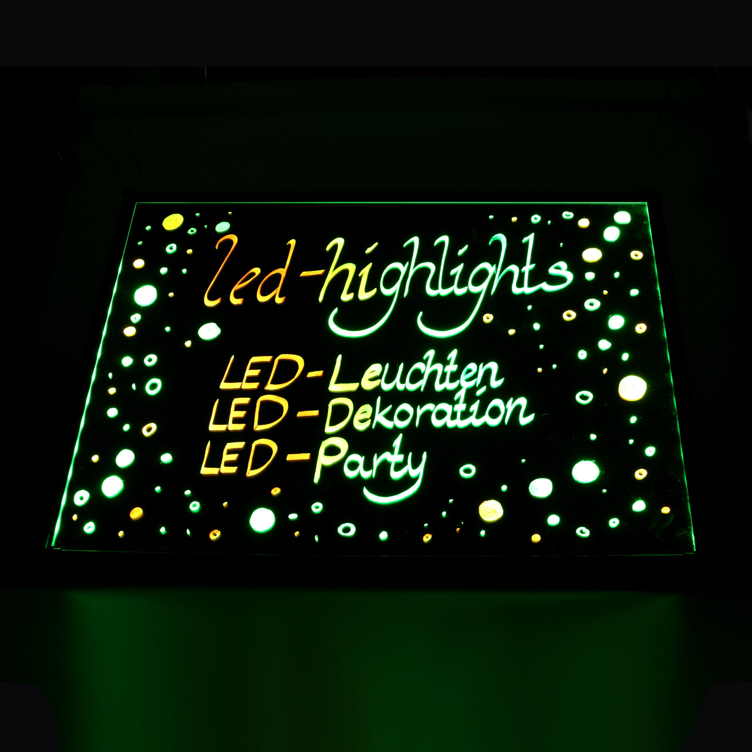 Deko Leuchtschild Reklame Tafel 80 x 60 cm mit Fernbedienung und 8 Neon Stifte Leuchttafel Werbeschild Buchstaben Bunt Beschreibbar Leuchtreklame Licht Box
