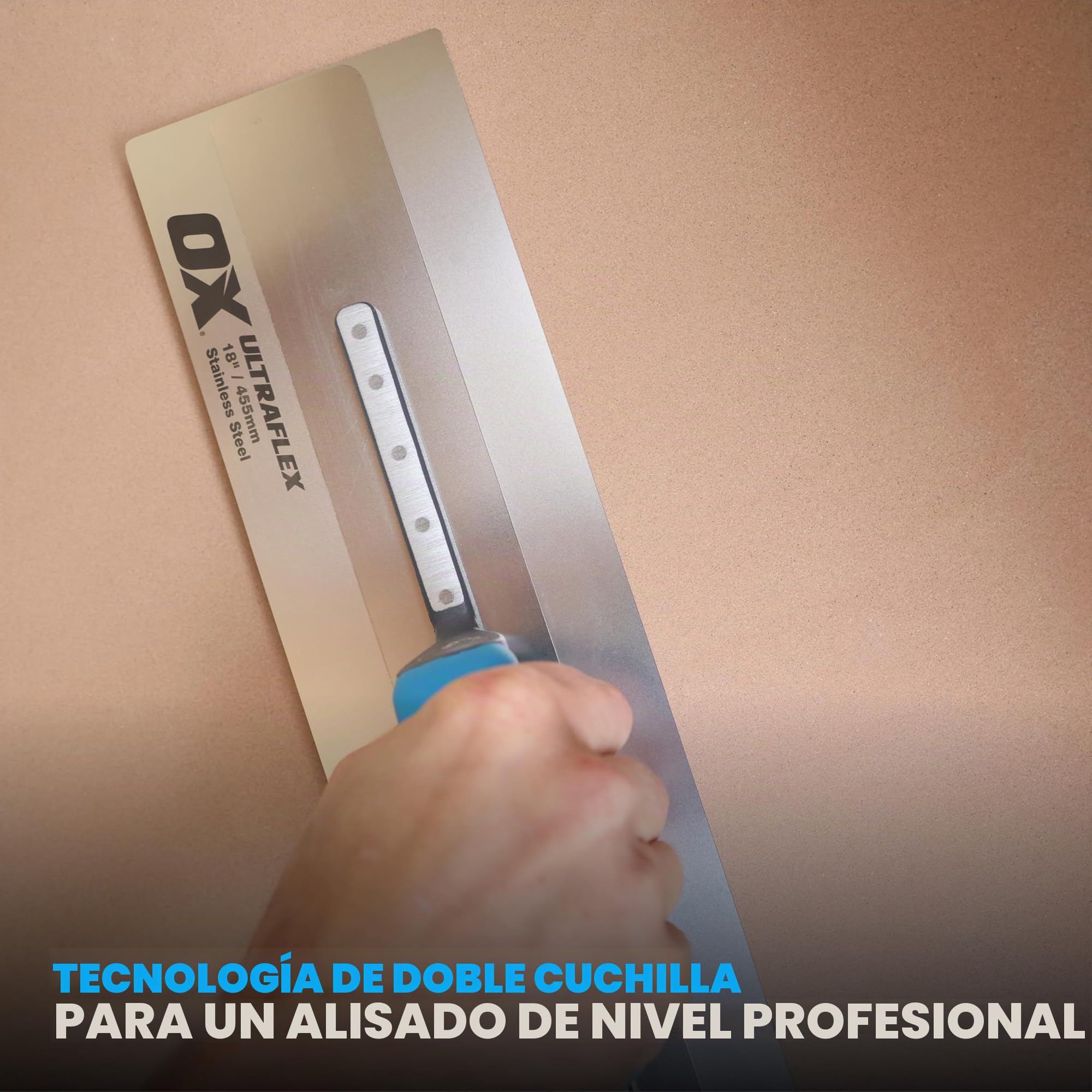 OX Pro UltraFlex Finishing Trowel 11in / 280 x 110 mm