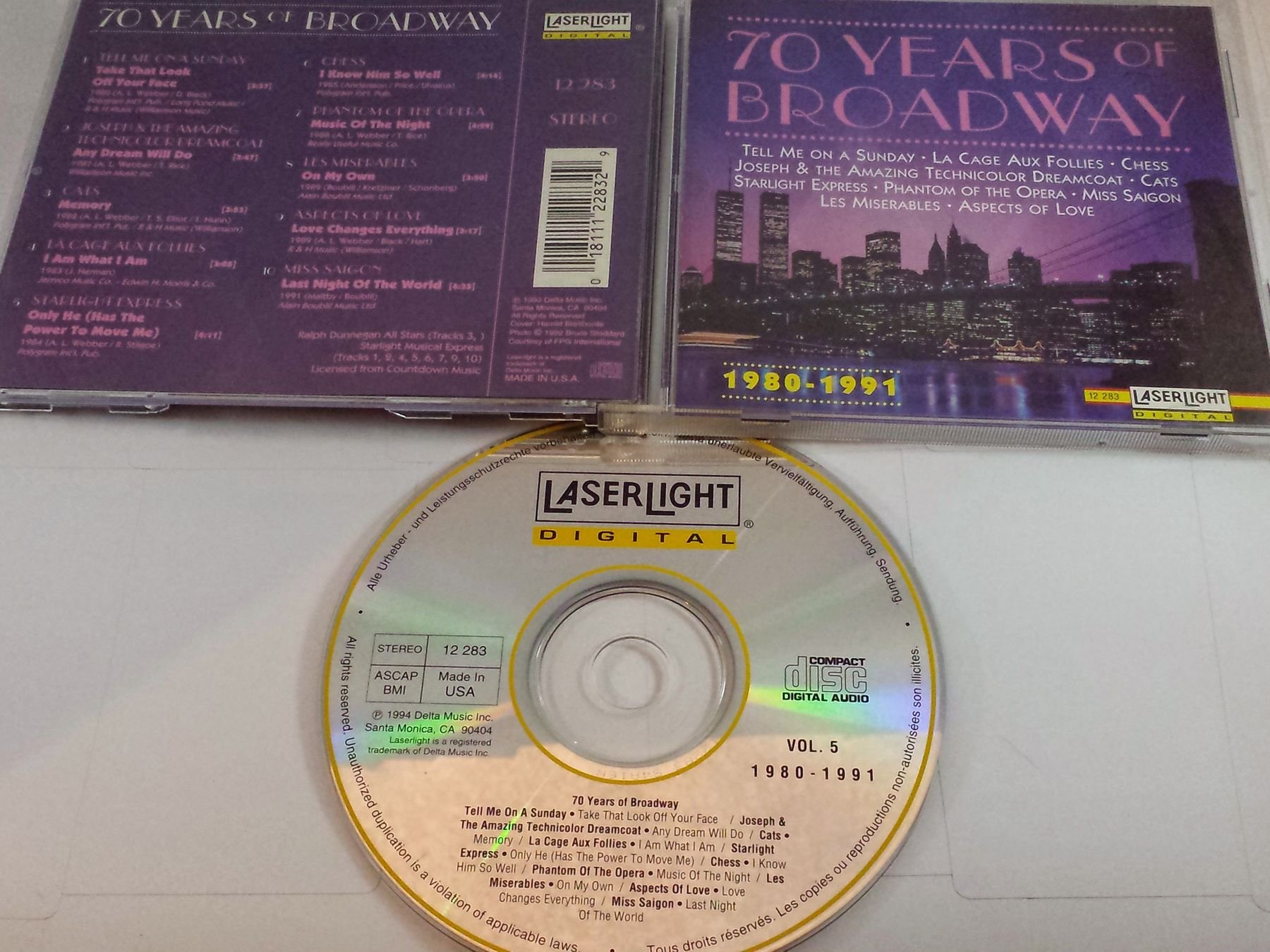 70 Years of Broadway 5 [Audio CD] Various Artists