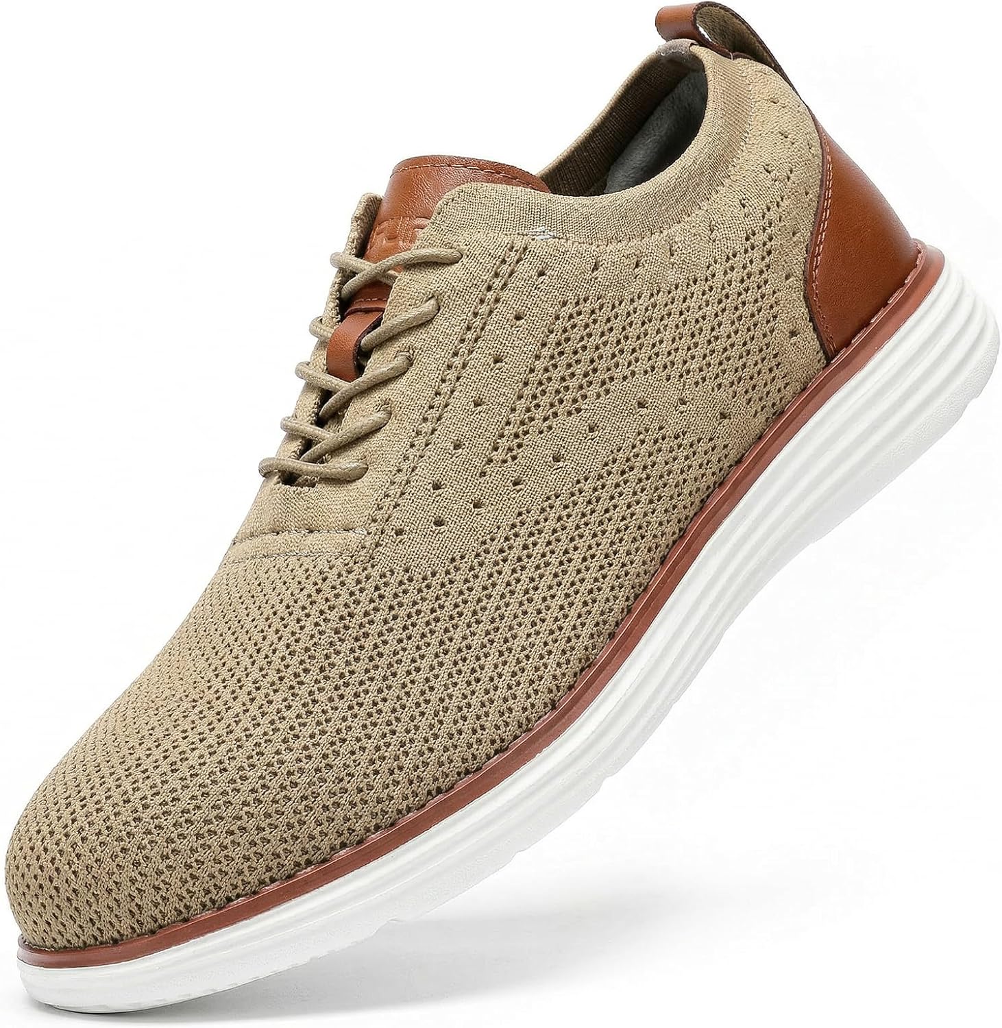 Furuian Steel Toe Shoes for Men Safety Shoes for Men Casual Dress Work Sneakers Lightweight Steel Toe Work Sneakers Comfortable Safety Tennis Oxfords