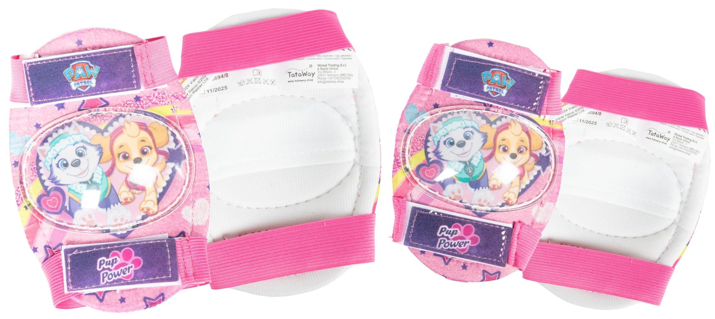 Zestaw ochronny na łokcie i kolana Paw Patrol girl level 1