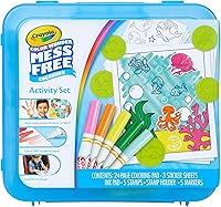 Crayola Color Wonder Mess Free Coloring Activity Set, 30+ Pcs Travel Kit, Easter Basket Stuffer for Kids Ages 3+