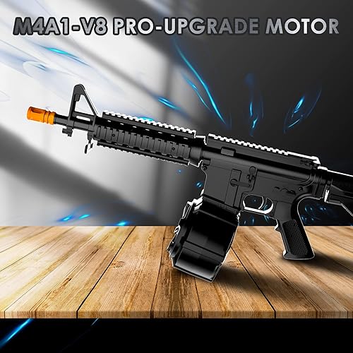 Miniatura 5 de Gel Blaster M4A1 Juguetes con FPS 280 automático de alta velocidad, juegos al aire libre y diversión en el patio trasero para edades de 14 años en