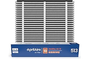 AprilAire 513 Replacement Filter - Enhanced Indoor Air Quality, Healthy Home Allergy (Pack of 2)