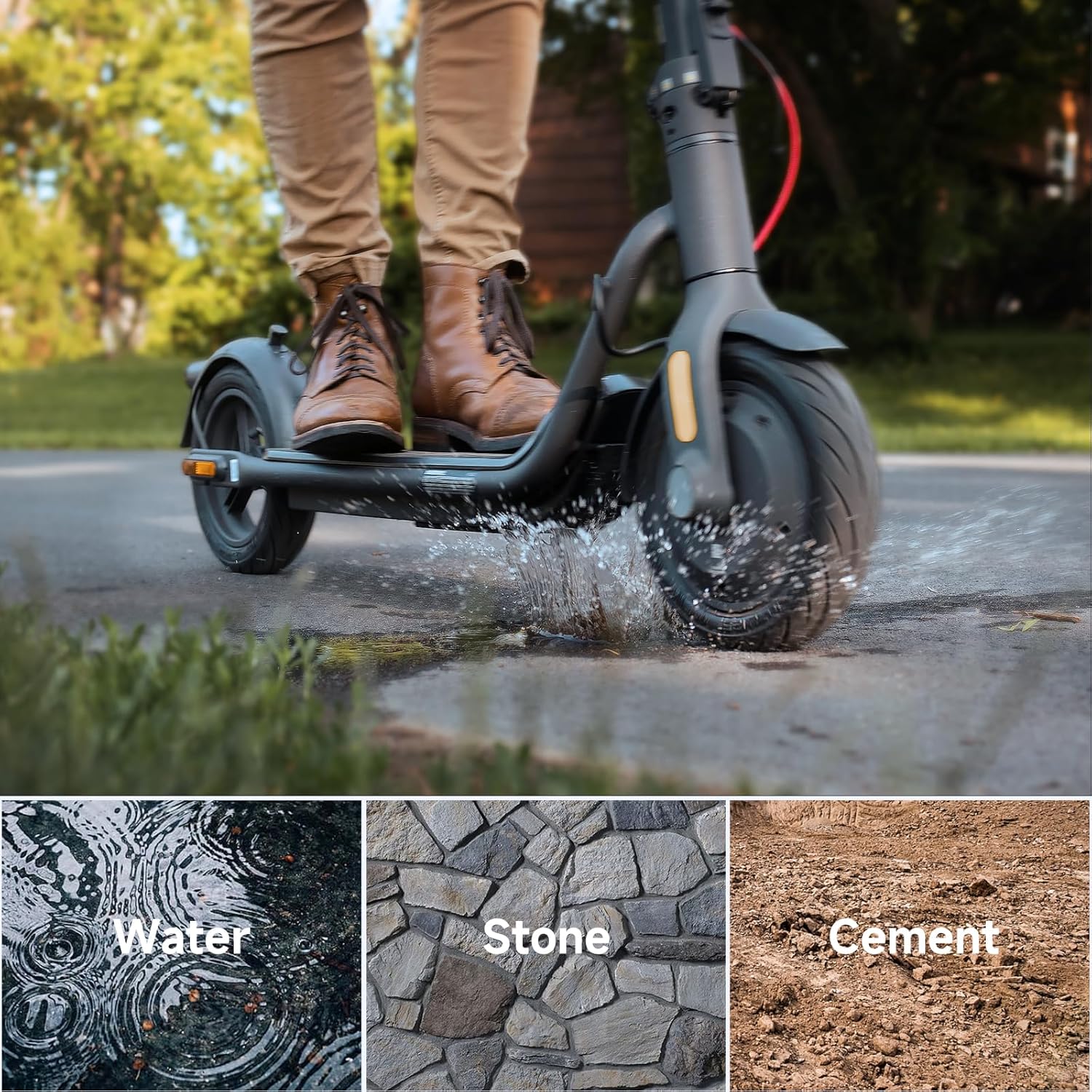 NAVEE V25i Pro on various terrains