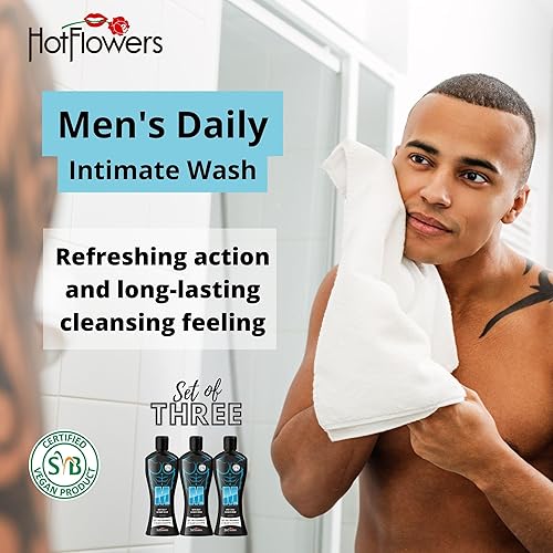 Miniatura 3 de HOT FLOWERS Lavado femenino para cuidado íntimo, pH equilibrado para mujeres esenciales para la salud corporal, uso diario, probado por ginecólogos