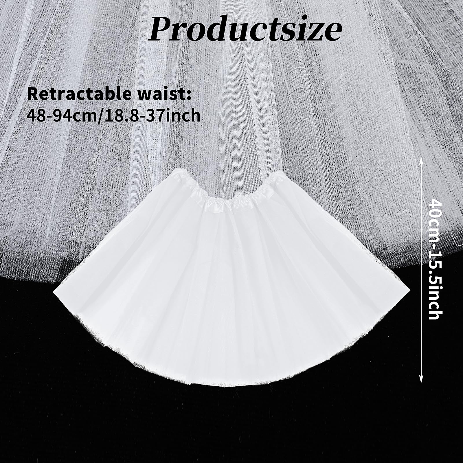 Tutu para Mujer Falda de Tul 3 Capas con Estrellas de Lentejuelas Adulto Adolescente Retro 80s Fiesta Halloween Carnaval Disfraz