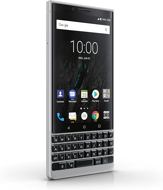 BlackBerry Key 2 4.5 4G 6GB 64GB 3500mAh Silver Key 2, 11.4 cm (4.5), 6 GB, 64 GB, 12 MP, Android 8.1, Silver