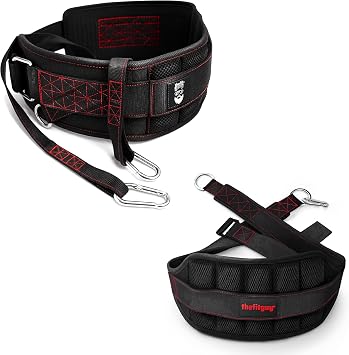 THEFITGUY Dip & Squat Bundle - The Ultimate Dip Belt and the Ultimate Belt for Rack Squat Attachment and Squat Machine