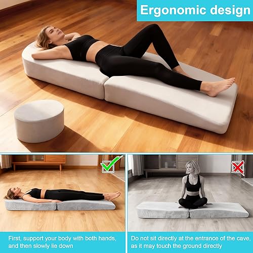 Miniatura 7 de BBL Bed After Surgery for Sleeping, almohada ergonómica BBL más grande con agujero, espuma de apoyo de alta densidad, colchón brasileño de