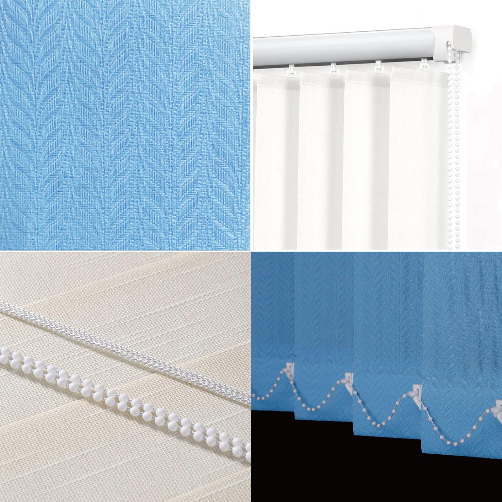 Cortina Lamas Verticales,Persianas Venecianas Opaca Translúcido,Persianas Blackout/Transpirables,Persianas De Interior,para Hogar/Oficina,Personalizable,Ancho×Alto (140cm x 140cm)
