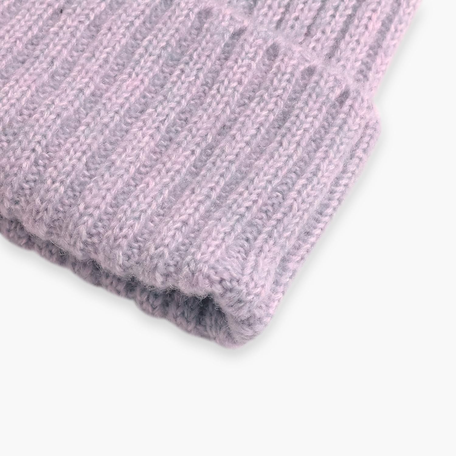 Turtle Fur Women's Clara Fleece Lined Recycled Polyester Cuffed Beanie, Lavender