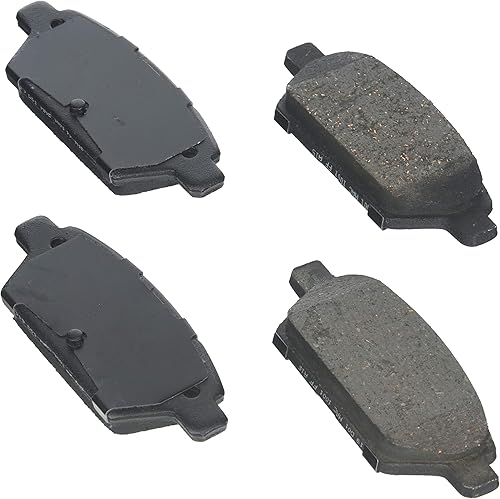 BOSCH BE1161H - Juego de pastillas de freno de disco de cerámica azul, compatible con Ford Fusion seleccionado Lincoln MKZ, Zephyr Mazda 6 Mercury