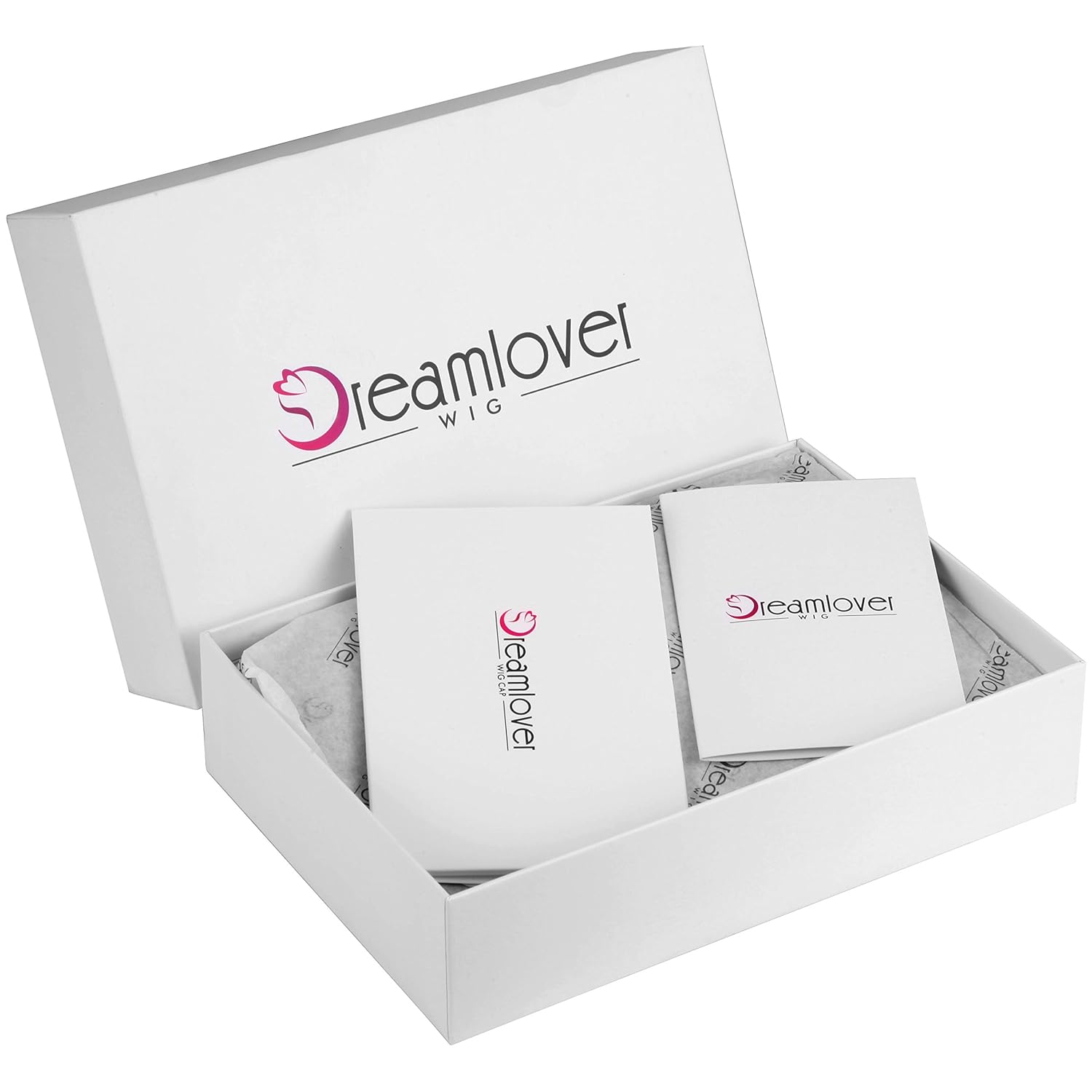 Dreamlover Medium Length Wigs, Full Bangs Bottom Curly Claret Red Women's Wig with Wig Cap