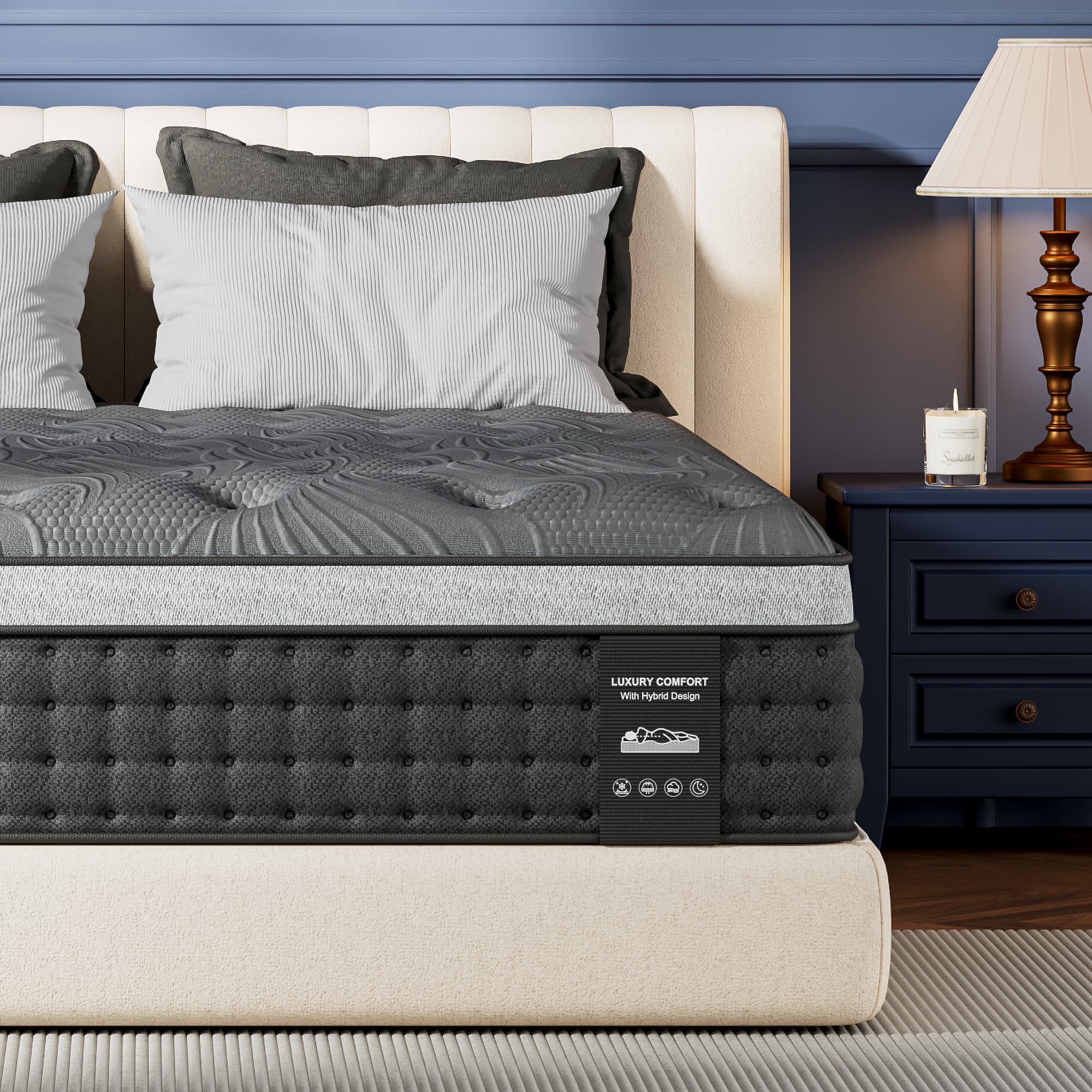 Extra Firm Queen Mattress 12 Inch in a Box
