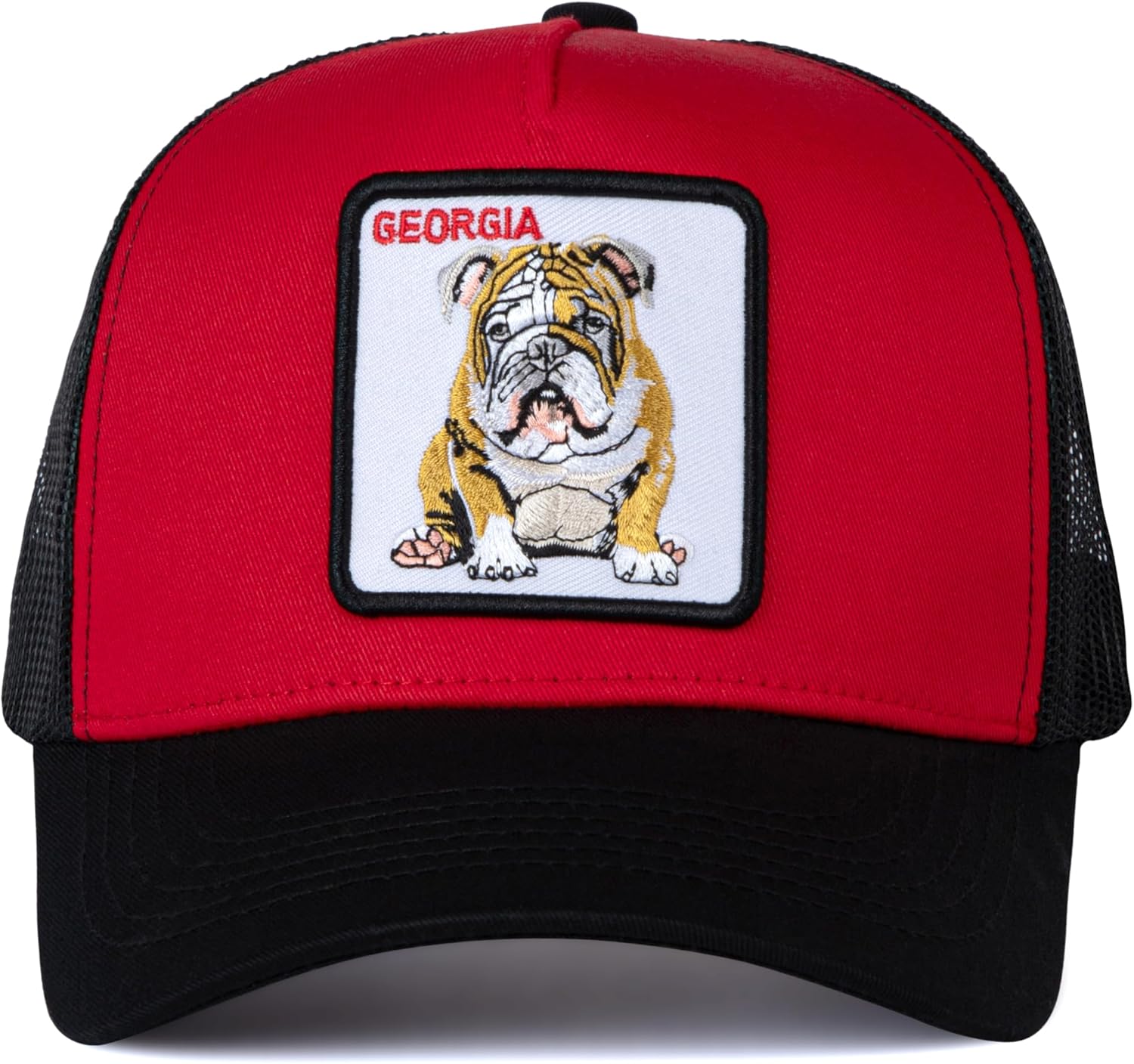 Fan Patch Trucker Hat - Netted Snapback Baseball Cap for Men & Women