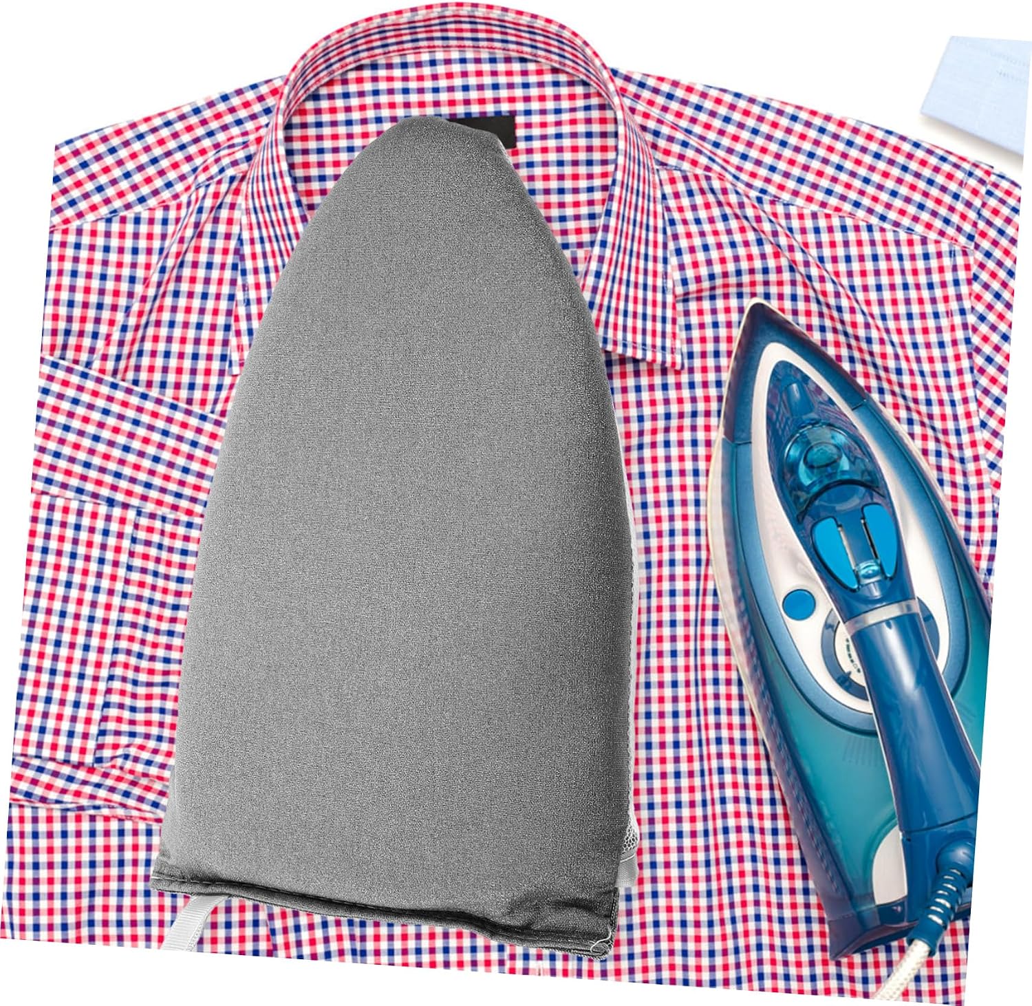 Pointed Garment Steamer Glove for Ironing, Lightweight Sponge Mitt