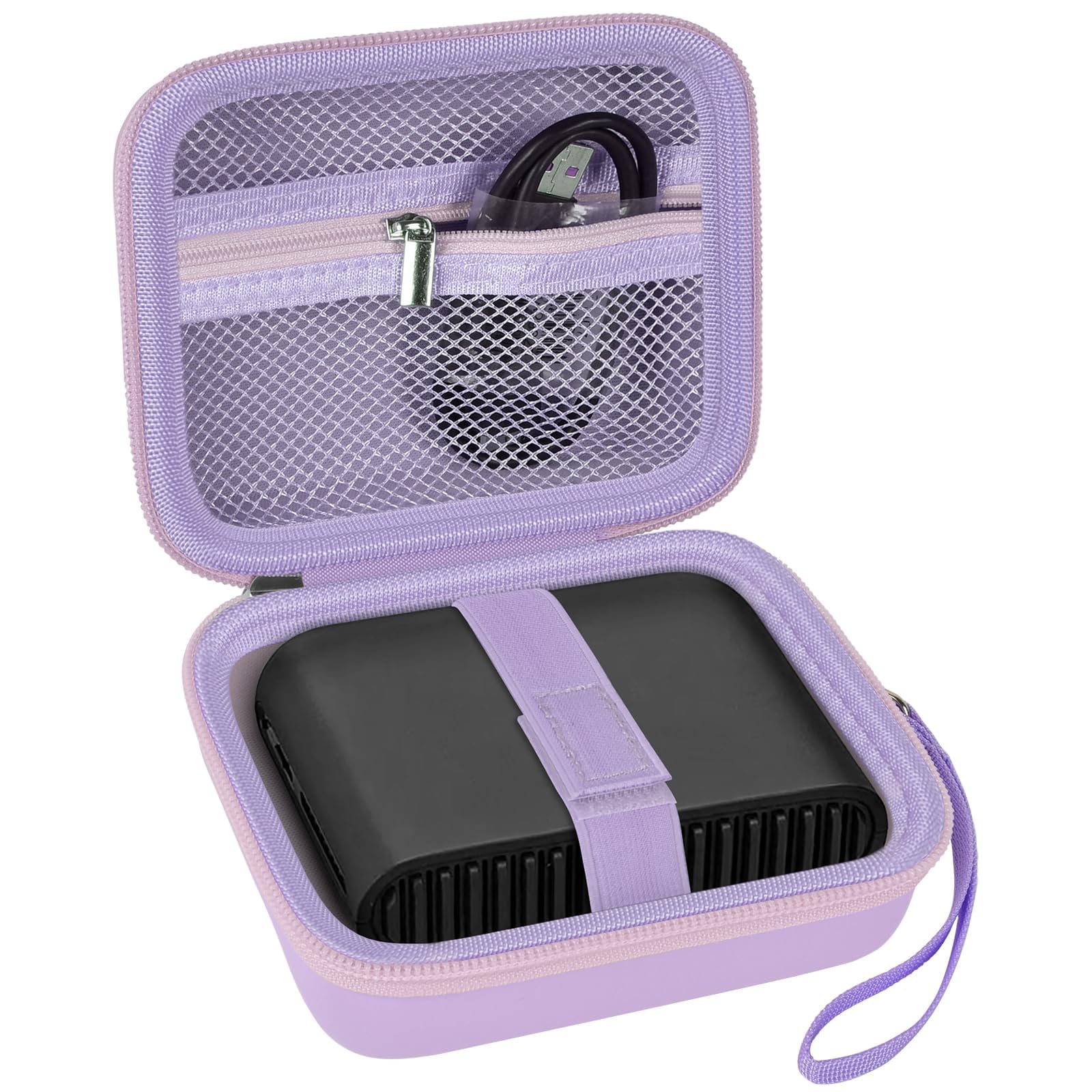 Travel Router Case for TP-Link Wi-Fi 6 AX1500 AX3000m, Purple