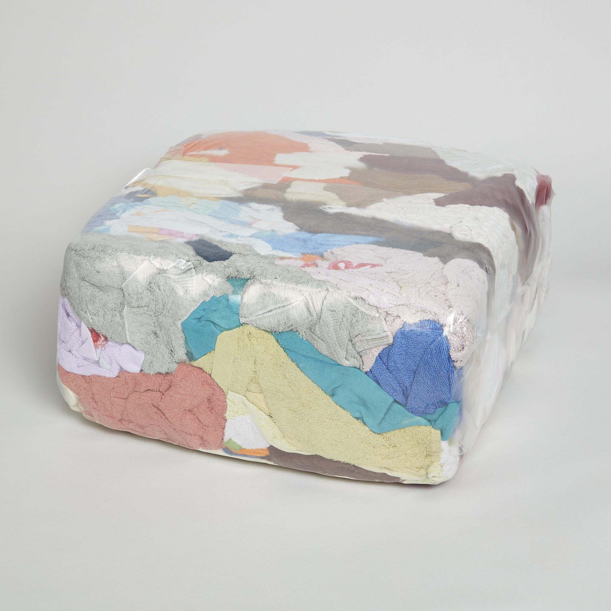 Lmb Supplies Ltd Mixed Lmb Supplies 10Kg Sweatshirt Wiping Rags - Recycled Cotton Cleaning Cloths For Industrial, Automotive, And Janitorial Cleaning Wiping Rags