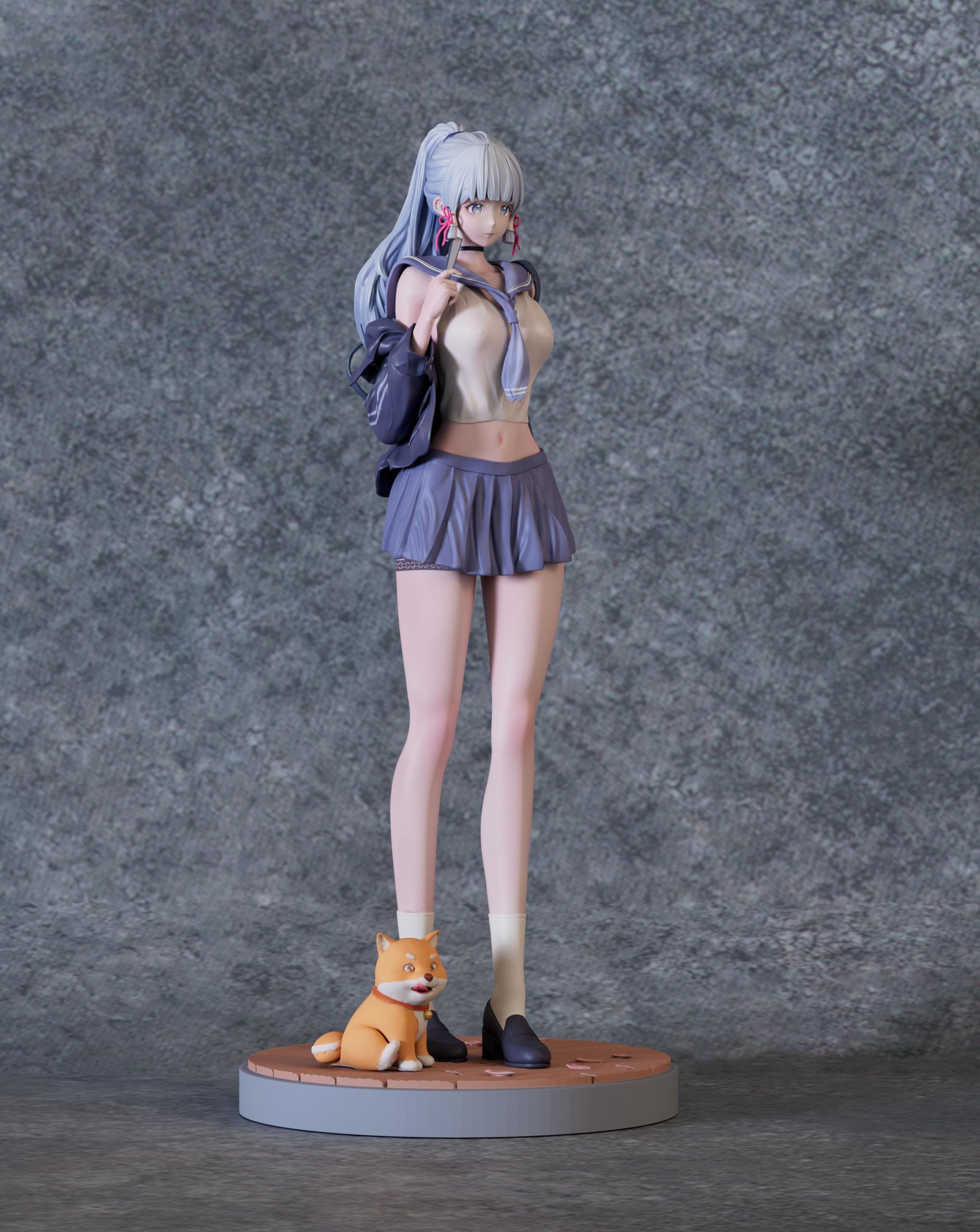 Amazon.co.jp: 神里綾華 かみさとあやか フィギュア 制服Ver. 1/6 