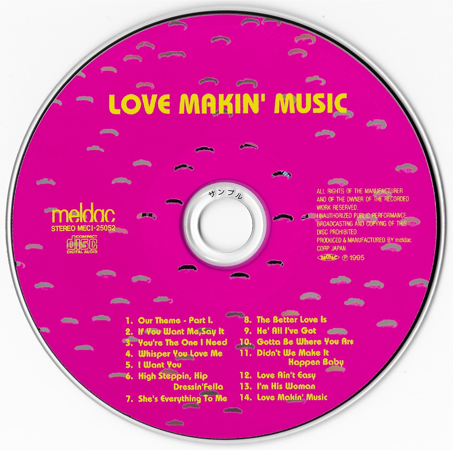 BARRY WHITE GLODEAN WHITE LOVE UNLIMITED - Love Makin' Music - Disque CD