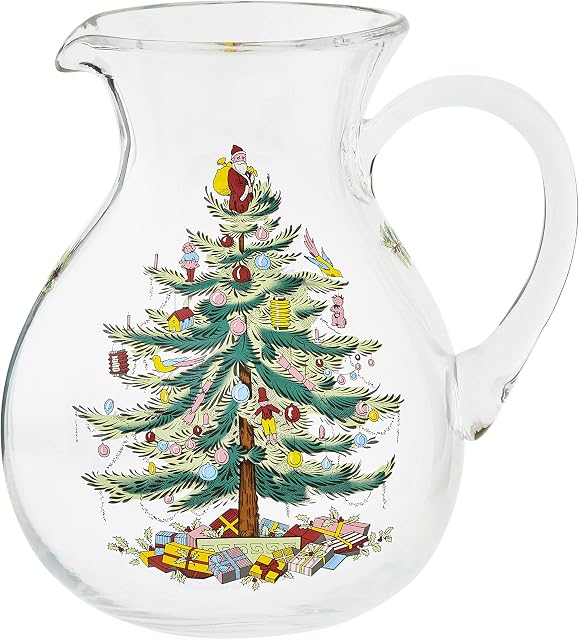 Portmeirion Home & Gifts Spode Pitcher, Glass, Multi-Colour,23 x 23 x 23.5 cm