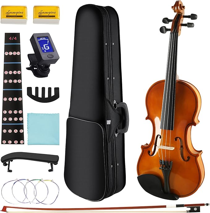 DEBEIJIN Adults Kids Violin Premium Violin for Kids Beginners Ready