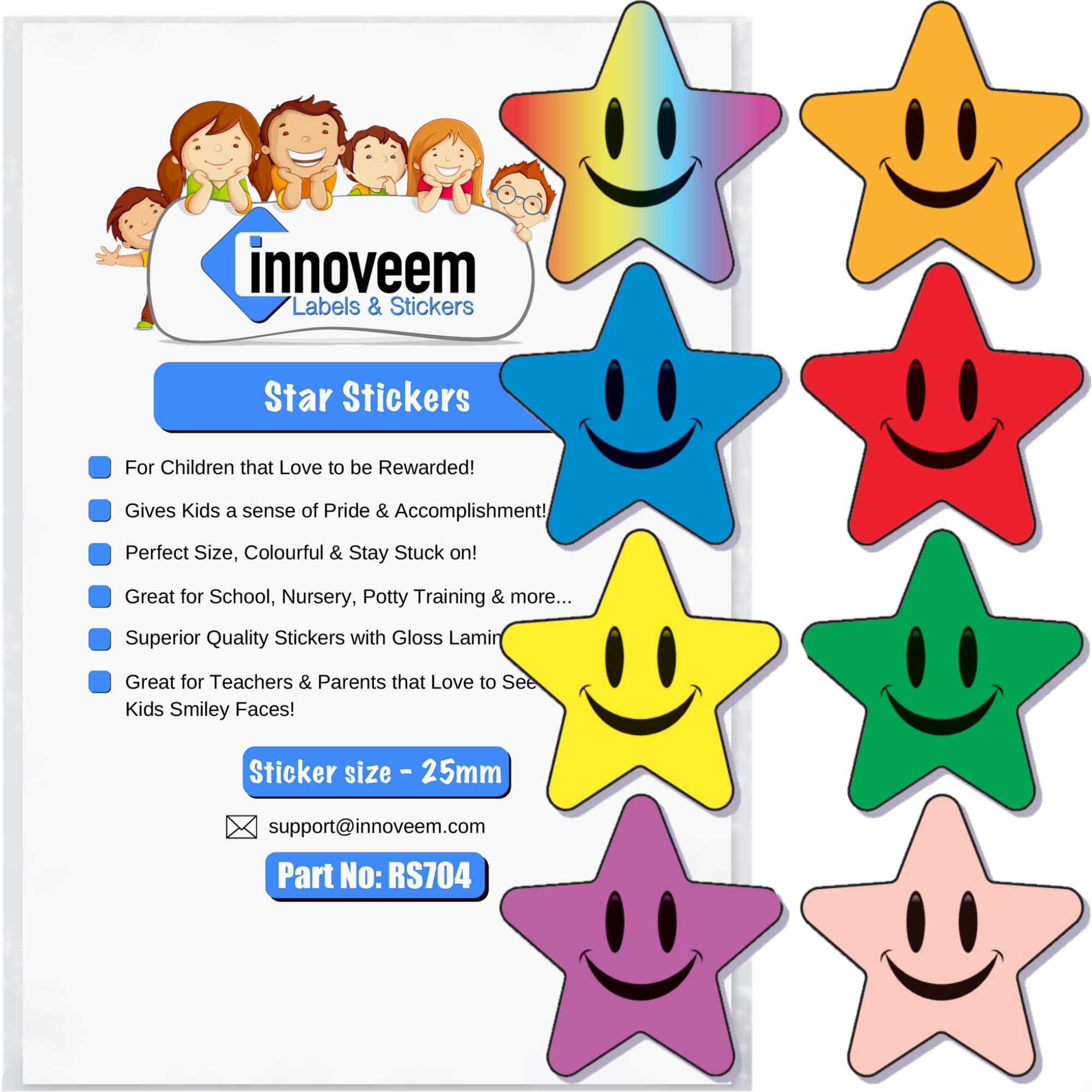 Teacher Stickers With A Great Selection Of Designs To Praise Merit Good Work Behaviour Easy Peel With Strong Adhesive Glue 0 Pack Innoveem Reward Stickers For Children Education Supplies Teacher