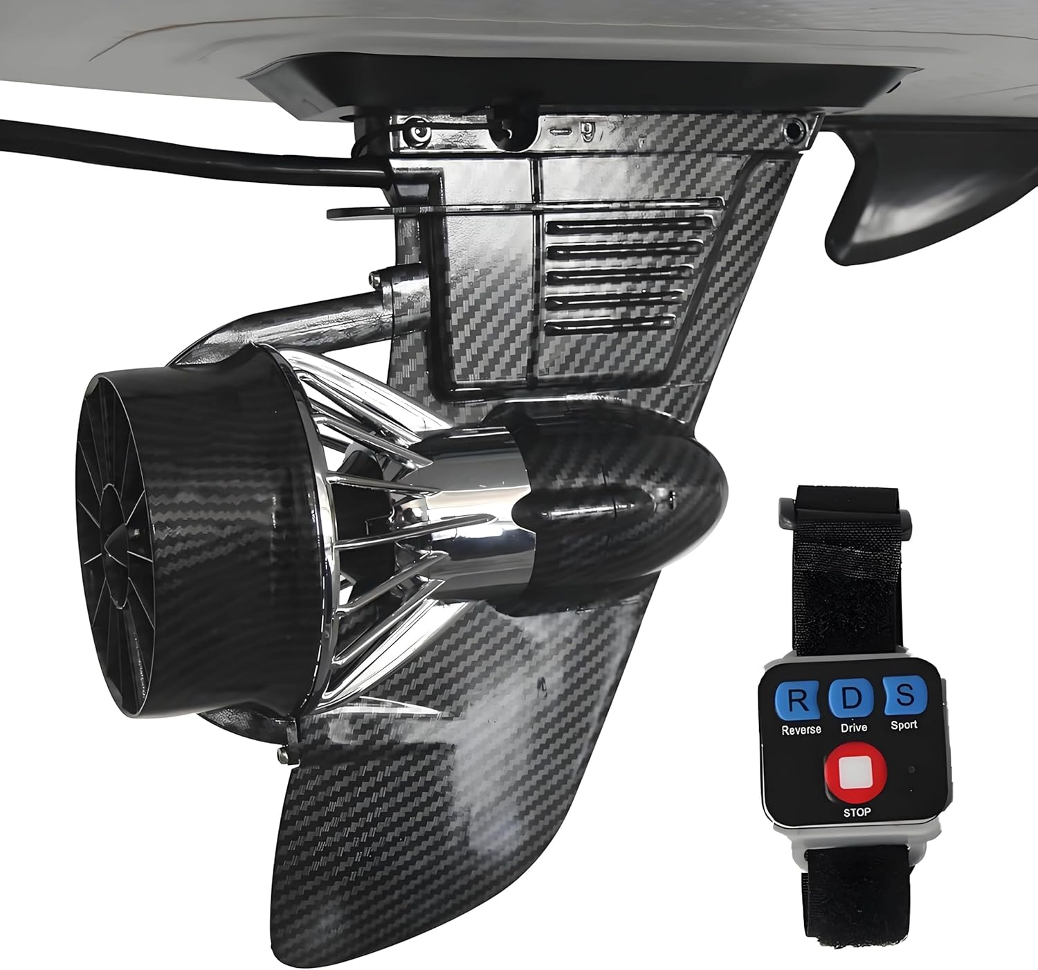 Kayak Motor - Wireless Remote Control Thruster Kit for Paddle Boards & Surfboards | Boost Your Surfing Experience with Easy Maneuverability & Power