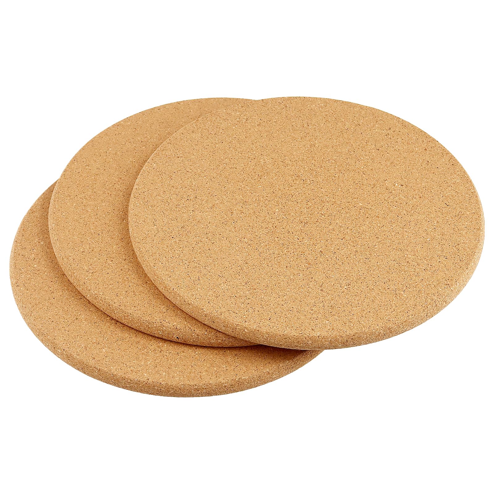 Amazon｜MUKLEI 15枚パック 7.5インチ コルク鍋敷き 高密度厚コルク