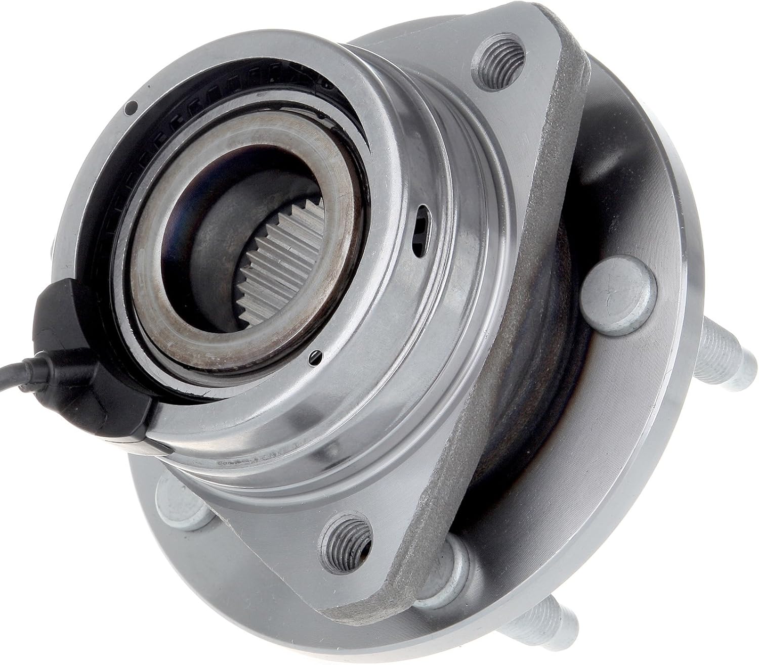 ECCPP Front Wheel Hub Bearing Assembly New Premium Bearing Left/Right 5 Lugs W/ABS Replacement fit for 04 05 06 07 08 09 10 11 12 Chevy Malibu Cobalt HHR SS Pontiac G6 Saturn Aura 513214