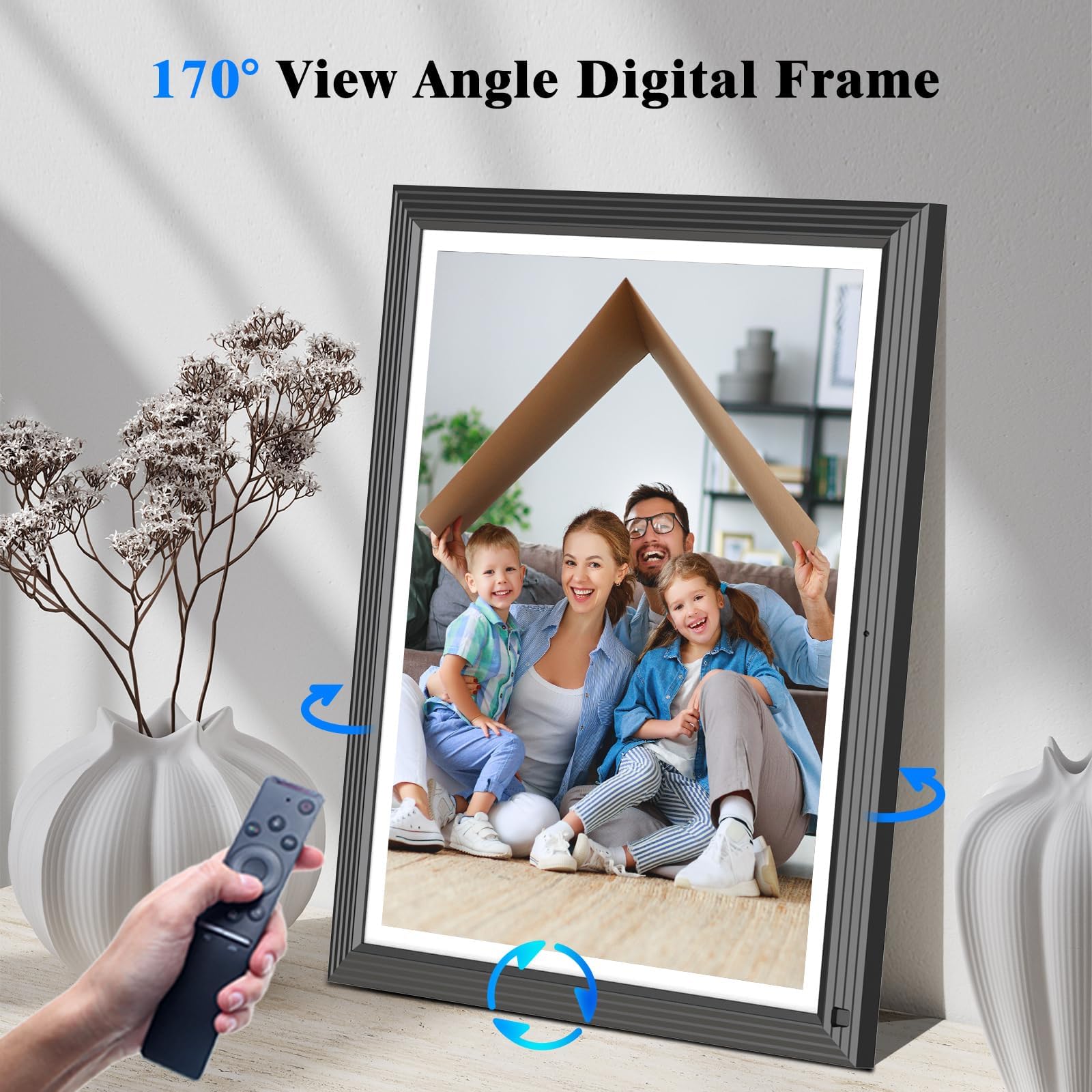 Amazon.com : FULLJA Digital Picture Frame 15-inch - Smart WiFi