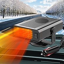 200 W Car 12 V Heater: 12 Volt Car Heater, Portable Cigarette Lighter, Car Heater, Battery Auxiliary Heater, Fan, Defogger, Windscreen Heater, Seat Heater for Motorhome, Camper, Truck, Car, 12 V Car