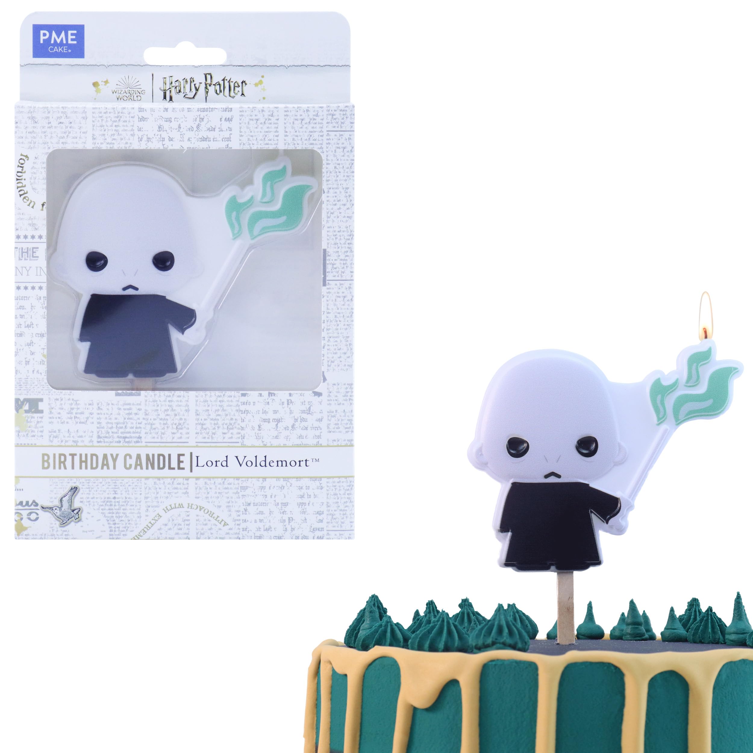 PME Harry Potter Character Birthday Candle, Lord Voldemort