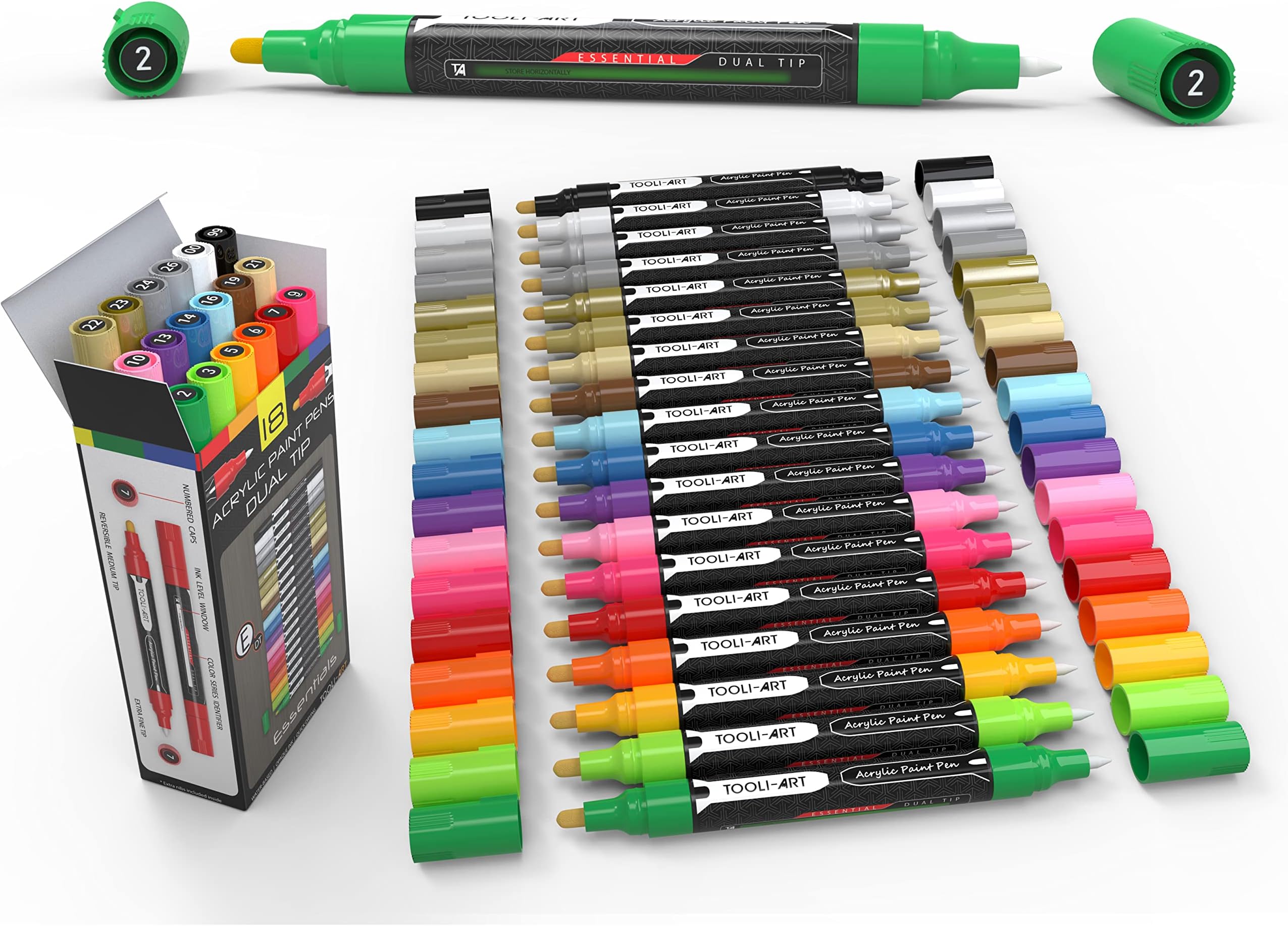 18 ESSENTIAL DUAL TIP