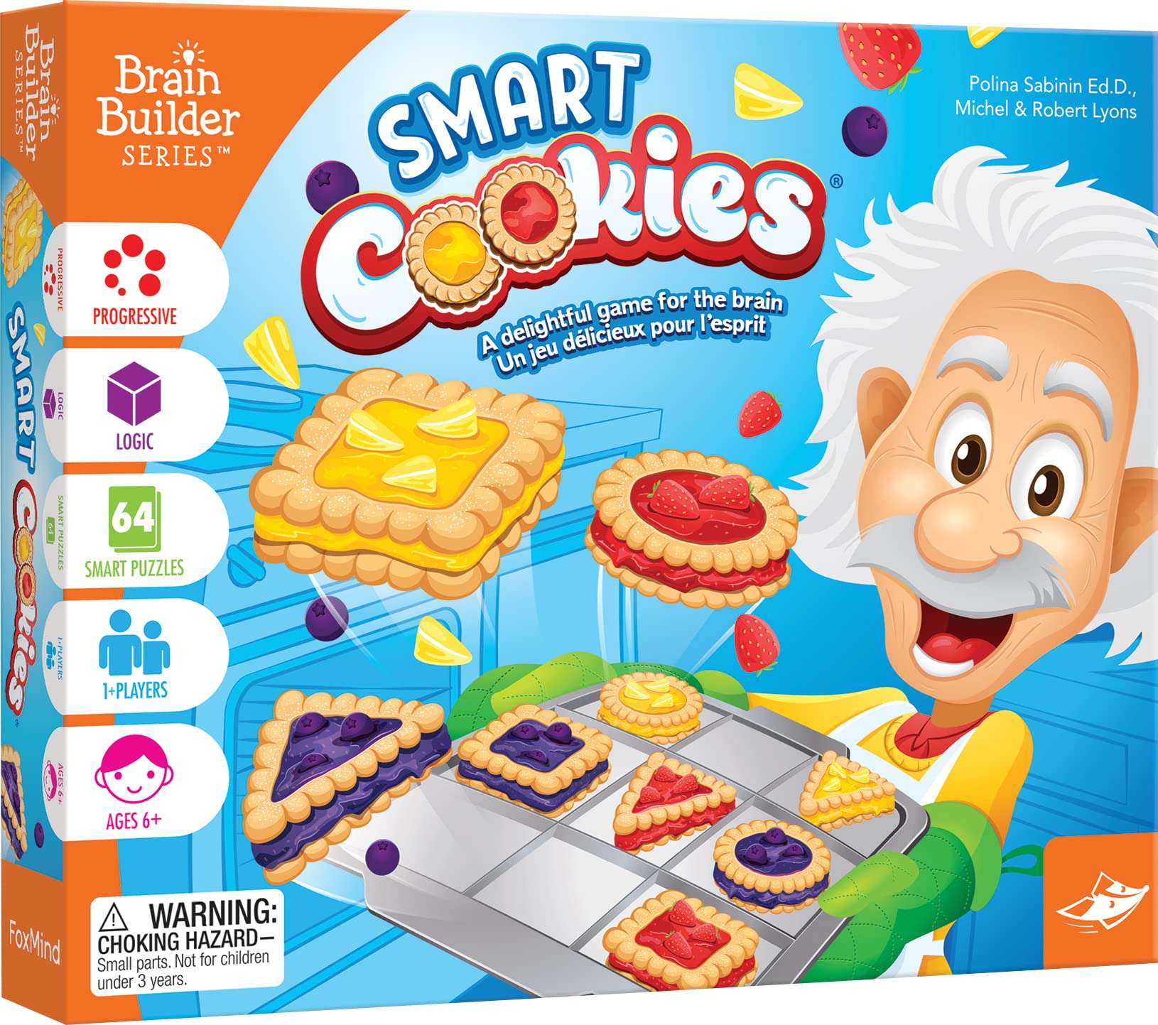 Asmodee Foxmind Cookies : Jeu de Logique Educatif et Amusant dès 6 Ans