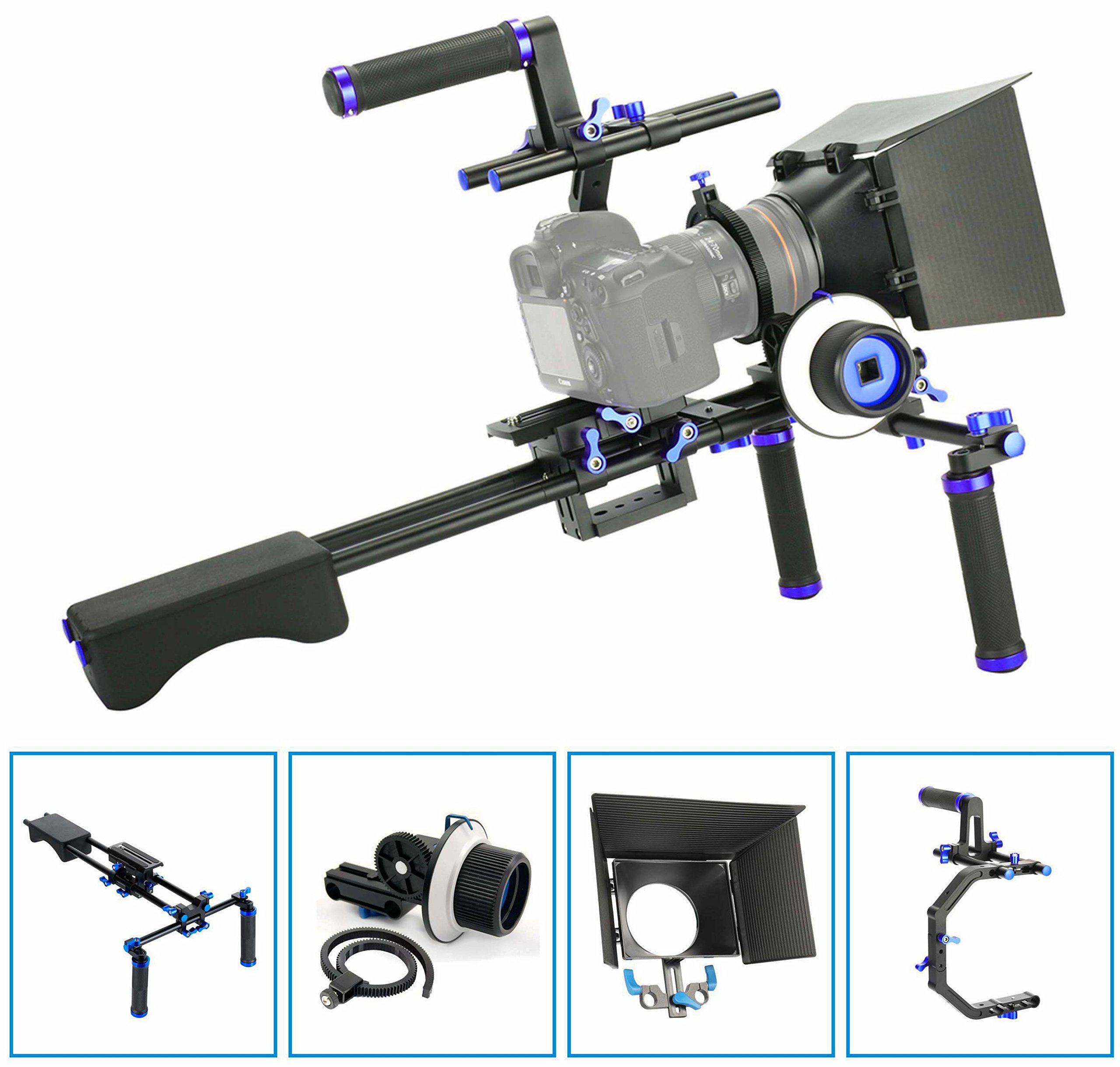 Amazon.co.jp: MARSRE DSLRショルダーリグフィルムムービービデオ作成