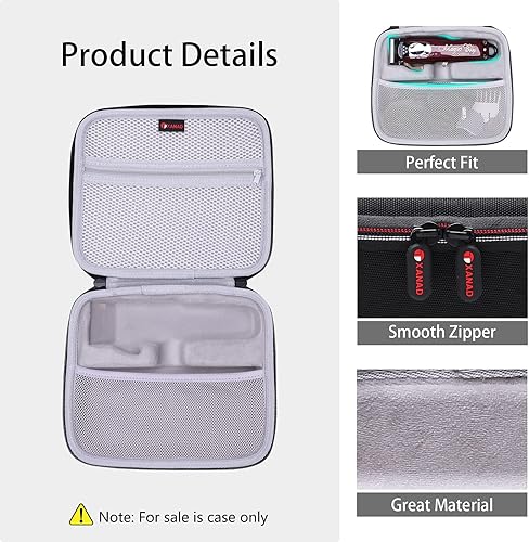Miniatura 2 de XANAD Estuche para Wahl Professional 5-Star Clip mágico inalámbrico #8148 Clippers - Organizador de transporte bolsa de almacenamiento