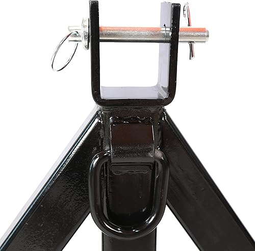 Miniatura 5 de Enganche tripuntal de 2 pulgadas de alta resistencia para tractores, categoría 1. Negro