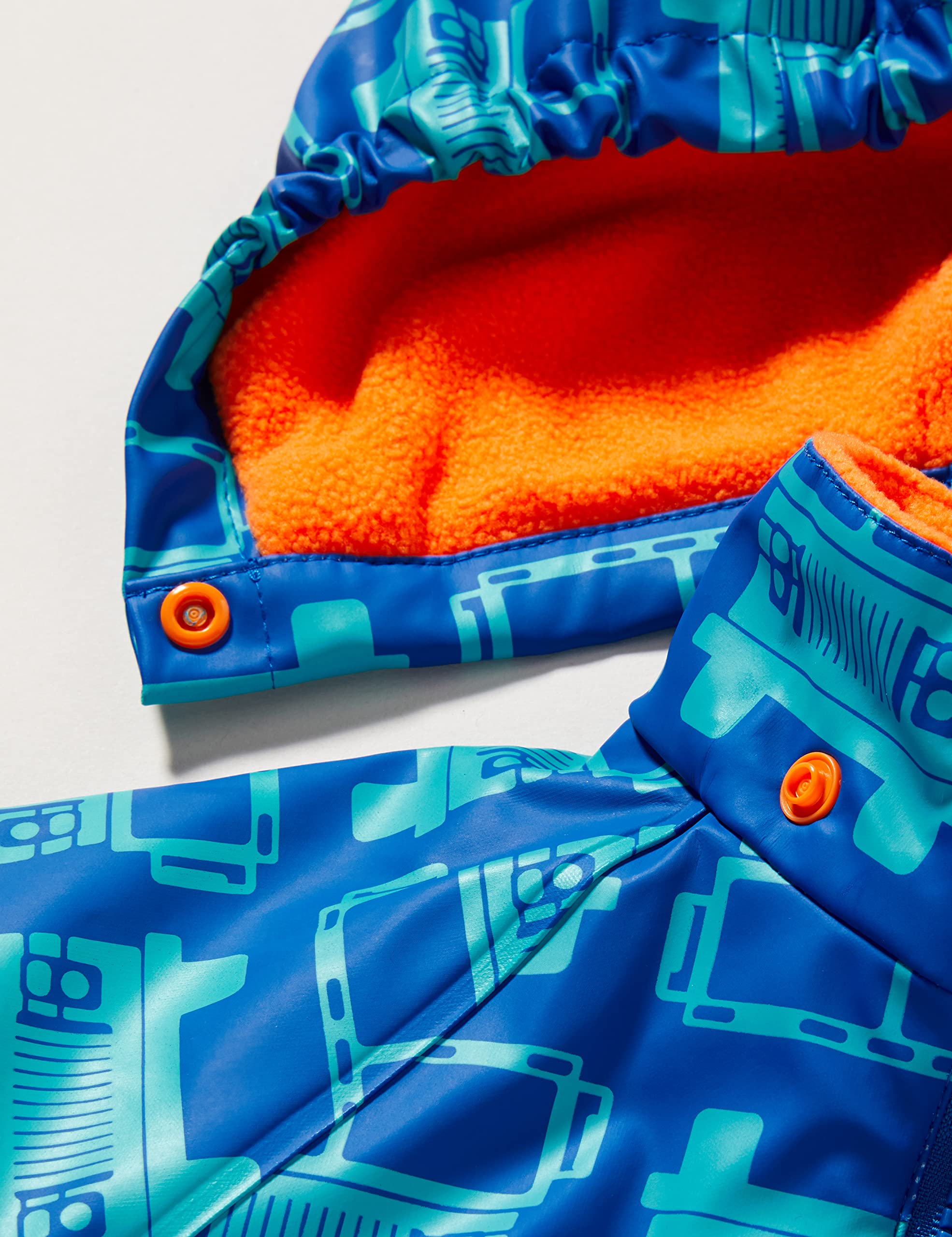 CareTec Rain Suit - Pu W. Fleece Impermeabile e Pantaloni Impermeabili Bambini e Ragazzi (Pacco da 1)