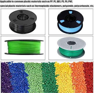 Coil Winding Machine,3D Print Filament Extruder Machine,3D Printer Filament Recycler Machine, Adjustable Speed, 300mm/min~650mm/min (Speed Adjustable), for PLA, ABS, PVA Materials(Extruders)