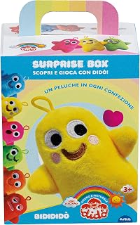 DIDÒ', Blind Box con Pasta per Giocare e Peluche a Sorpresa, BidiDIDÒ, 6pz