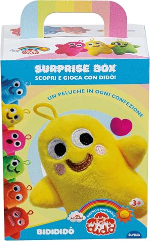 DIDÒ', Blind Box con Pasta per Giocare e Peluche a Sorpresa, BidiDIDÒ, 6pz