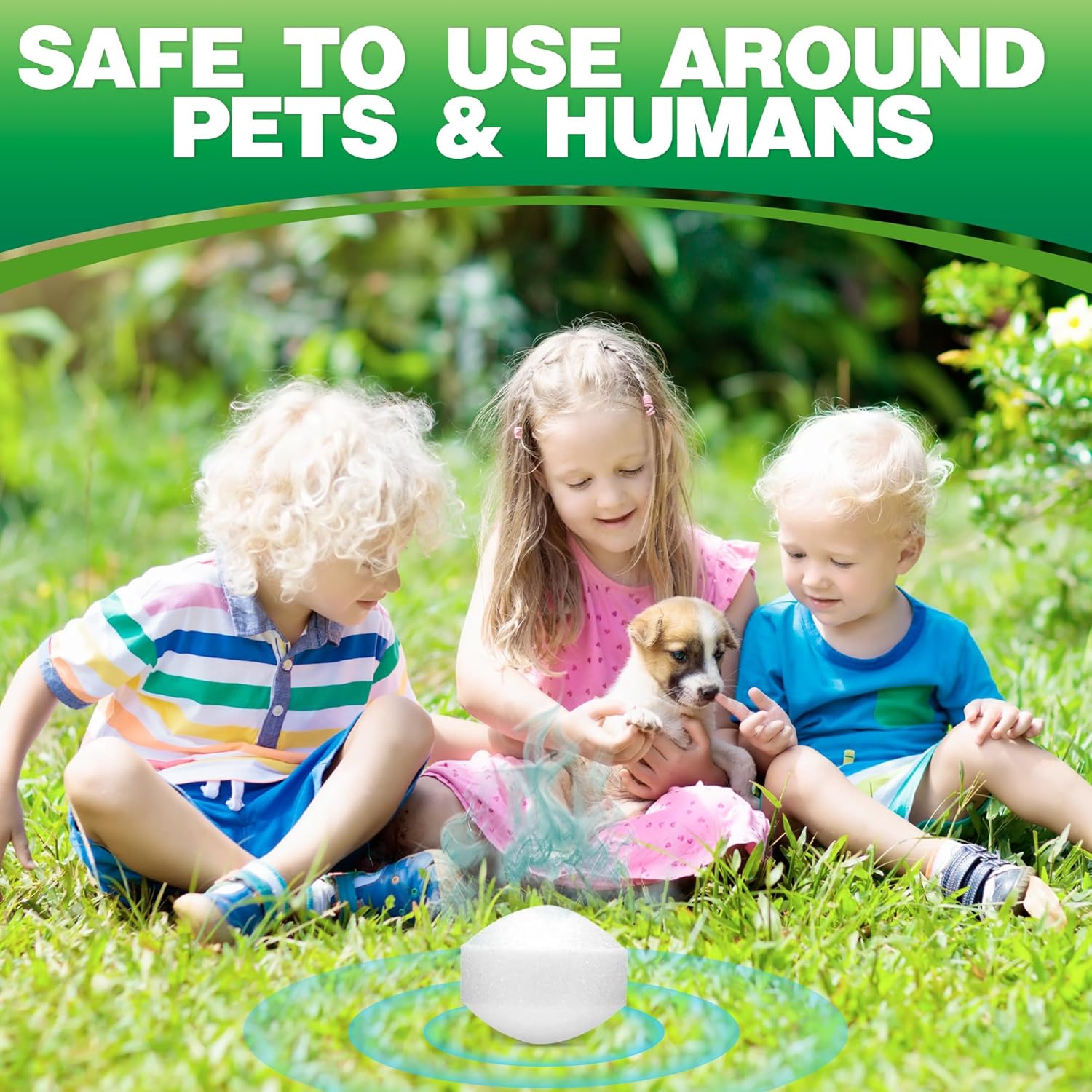 12Pack Peppermint Oil Wasp and Bee Repellent, Natural Carpenter Bee Repellent for Yellow Jackets, Hornets, Mud Wasp Deterrent for Indoor Outdoor Patio Garden Porch | Long-Lasting Protection | Pet Safe