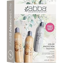 ABBA - Pure Essentials Value Trio Shampoo, Conditioner & Bonus All-In-One Leave-In Spray