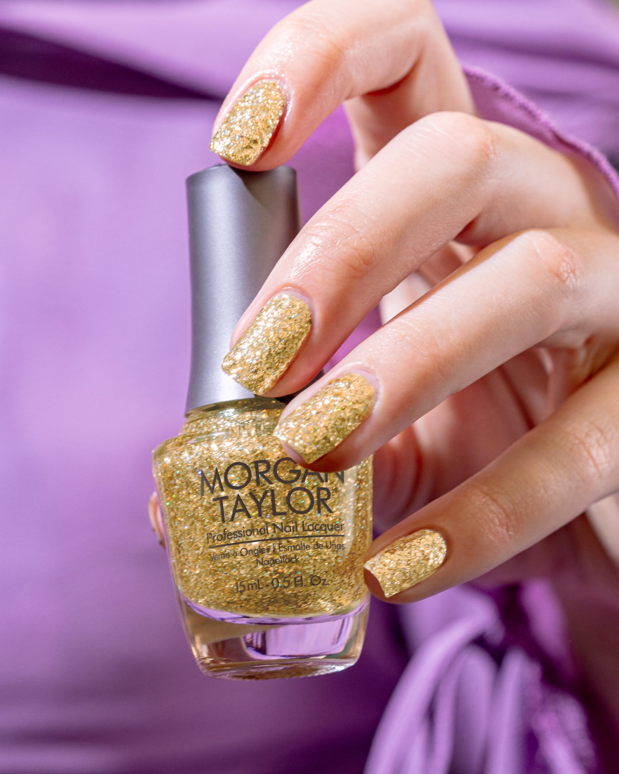 Morgan Taylor Nagellack 'I'm Brighter Than You' – 0.5 Oz / 15 Ml, Strahlender Glanz